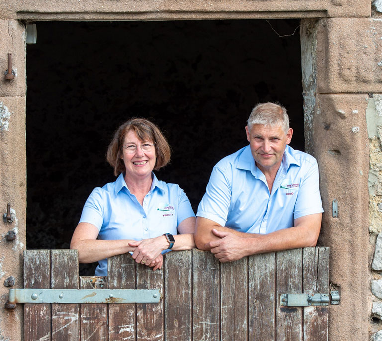 Felicity and David from Hoe Grange Holidays